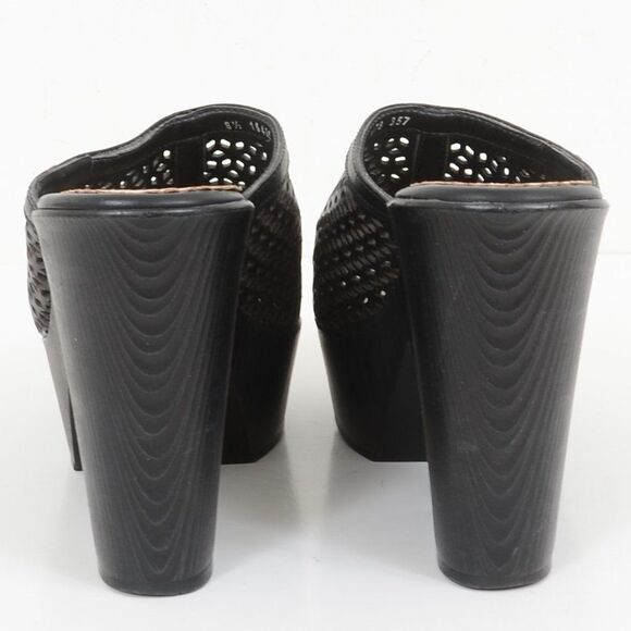 Carlos Rossetti Platform Slide Wedge Chunky Heels Women's Size 8.5 - Picture 5 of 11